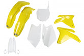 UFO Full Plastic Kit RMZ450 05-06 - Yellow / White